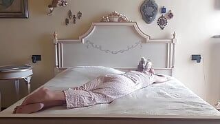 Selena’s Clothed Unclothed Massage Sex in Bed