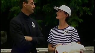 Two pornstars are fuckig stud outdoor