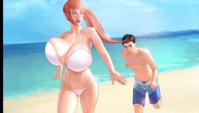 Beach sex with Samantha and Sarah breast Milking lactation outside seaside – Prince of Suburbia Chapter 28