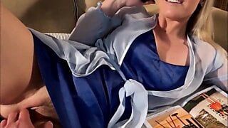 I Fucked my STEPMOM while she Phone Talking