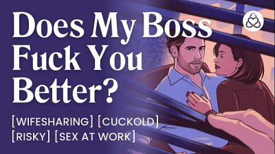 ASMR Audio Porn: Wife Fucks Husband’s Boss at Work – Cuckold Hotwife Fantasy – Erotic Audio Story